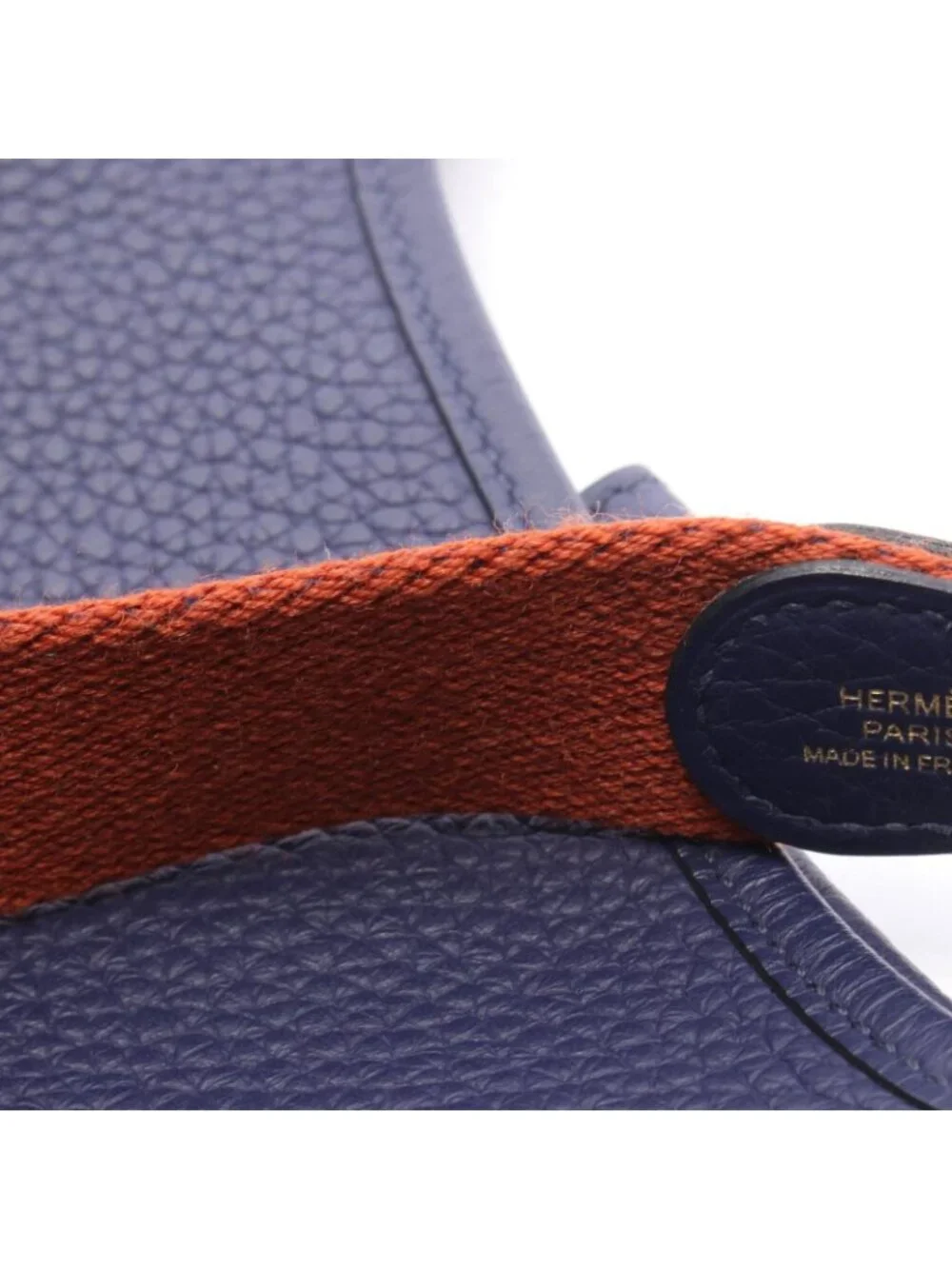Hermes Shoulder Bag Evelyne TPM Iris Leather Evelynamazon